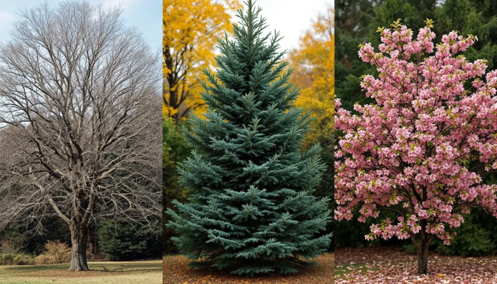 Types of Tree: Classifications by Leaf, Size, and Use