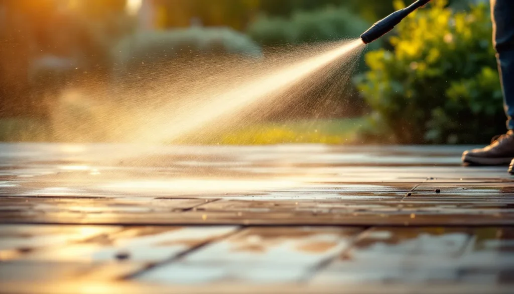 Deck Pressure Washing: PSI, Nozzles, and How to Clean Wood Without Damaging It