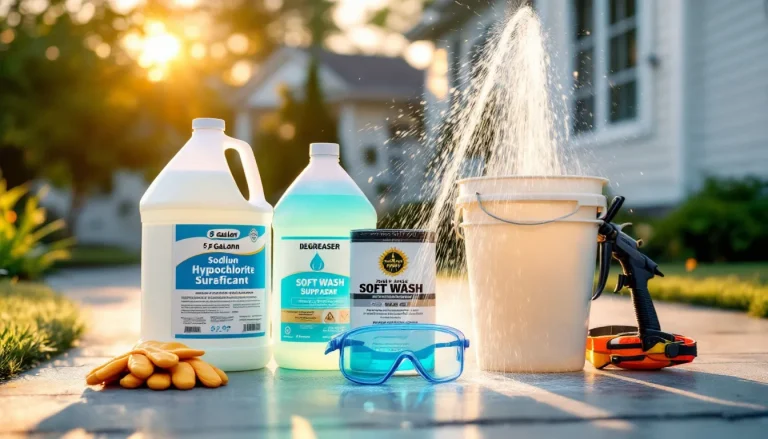 Pressure Washing Chemicals: The Complete 2026 Dilution and Buying Guide