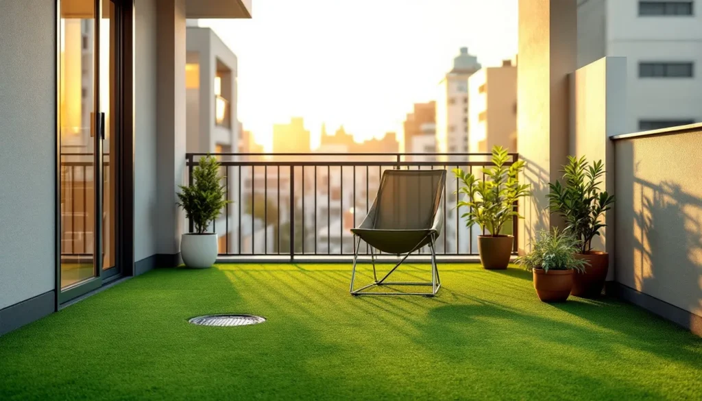 Turf for Balcony: Best Artificial Grass Rugs, Drainage, and Renter-Safe Installs